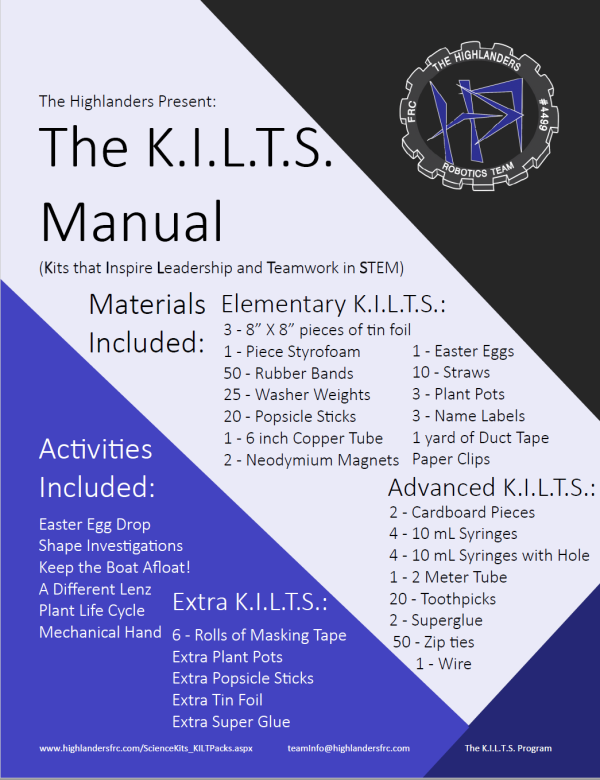 KILT Science Kit